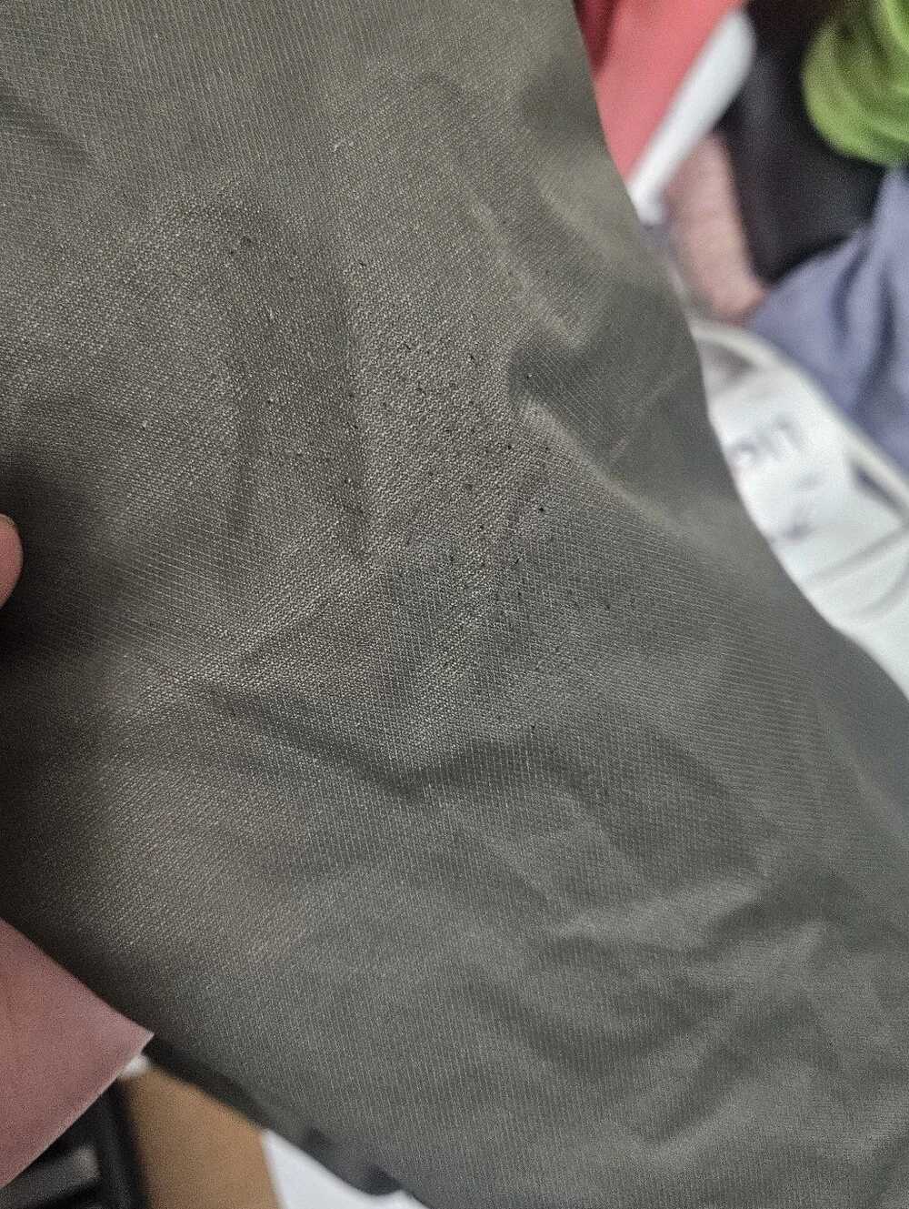 The North Face Olive Green Hooded Shell Jacket Girls XL  Dryvent